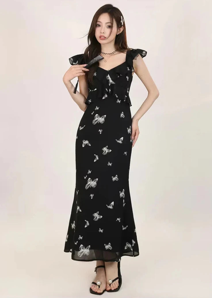 Vestido Midi Midnight Reverie